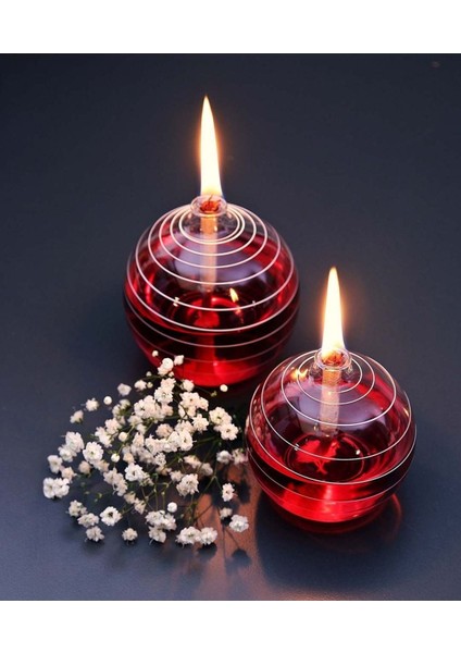 Kırmızı Sarı Kandil Yağı Kokusuz Dumansız Iç Mekan Gaz Lambası Yakıtı 250 ml 2'li Set indirimleri