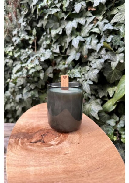 Ahşap Mum Fitili ve Yapışkanlı Fitil Sehpası 20 Adet (15X100X0,5MM) Kalp indirimleri