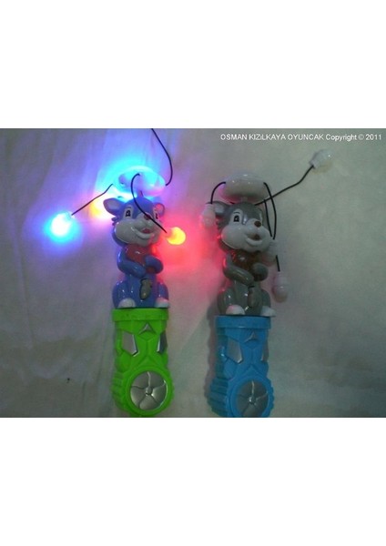 KZL-328-5 Pıllı Isıklı Iplı Pervane