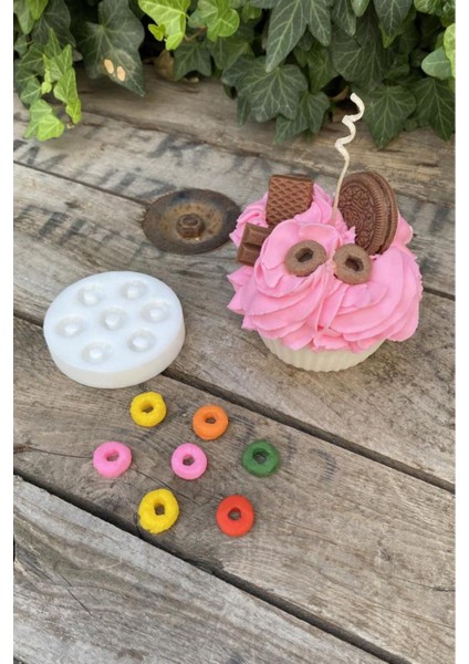 Cornfleks Yedili Mum Kalıbı (Silikon) (1 Adet)