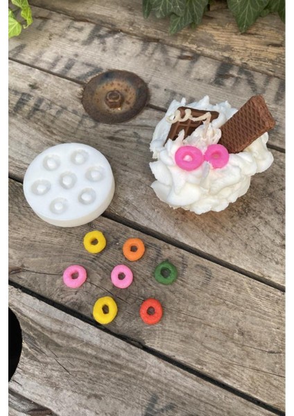 Cornfleks Yedili Mum Kalıbı (Silikon) (1 Adet) indirimleri