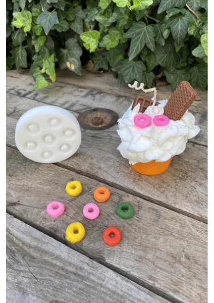 Cornfleks Yedili Mum Kalıbı (Silikon) (1 Adet)