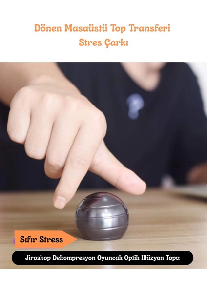 Dönen Masaüstü Top Transferi Stress Çarkı modelleri