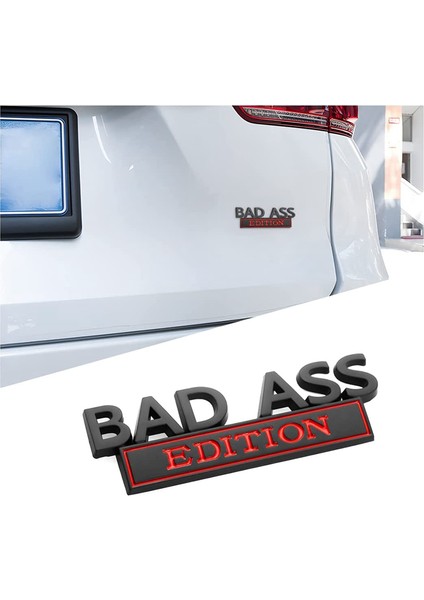 Araba Sticker Aksesuarları Ön Kaput Bagaj Siyah+Kırmızı (Yurt Dışından) indirimleri