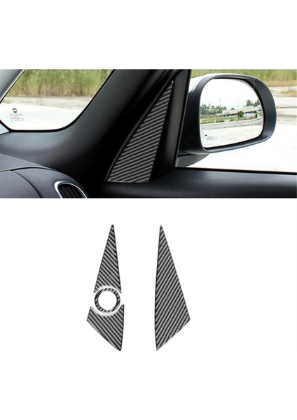 Ön Kapı Sütun Kapağı Trim Sticker Iç Aksesuarlar Için (Yurt Dışından)