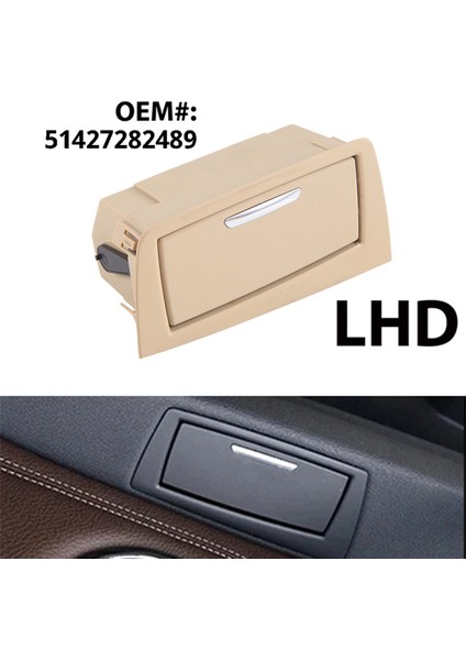 Lhd Arka Küllük Saklama Kutusu 51427282489 3 Serisi F35 Için (Yurt Dışından)