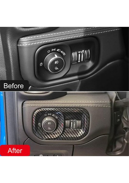 Ram 1500 Araba Far Anahtarı Düğmesi Kapağı Döşemesi Için (Yurt Dışından)