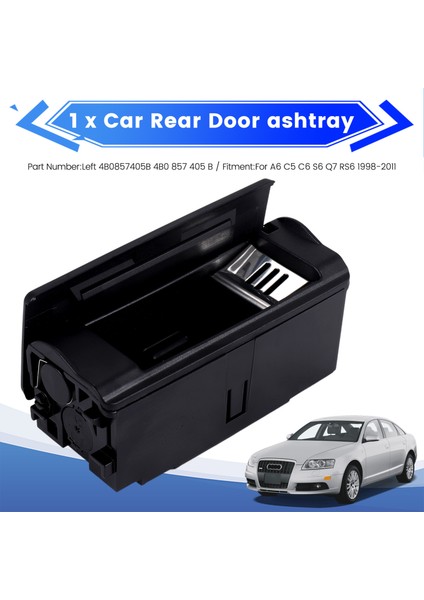 Araba Arka Kapısı Sol Arka Küllük 4B0857405B (Yurt Dışından)