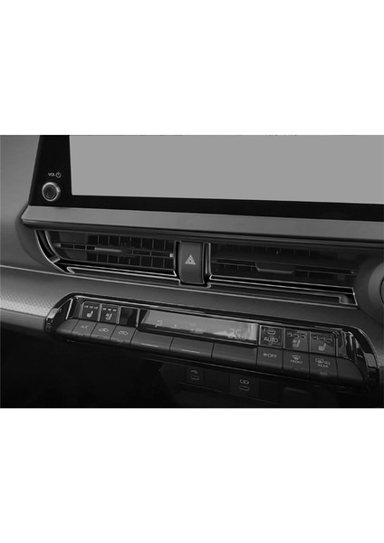 Prius 60 Serisi 20-23 Parlak Siyah Hava Çıkış Çerçevesi Kapağı Döşemesi (Yurt Dışından) modelleri