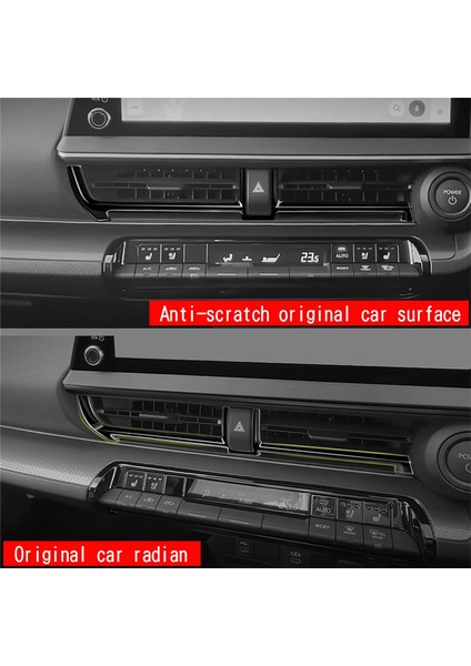 Prius 60 Serisi 20-23 Parlak Siyah Hava Çıkış Çerçevesi Kapağı Döşemesi (Yurt Dışından) fırsatları
