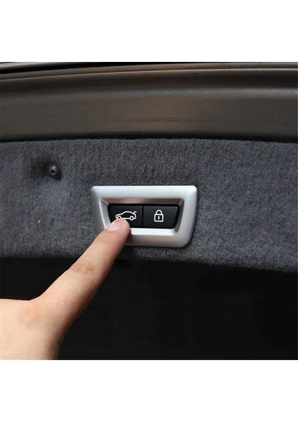 X1 F48 3 Serisi F30 G30 Arka Kapı Düğme Kapağı Trim Gümüş (Yurt Dışından) fırsatları