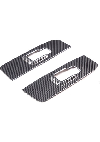 Kapı Pencere Camı Kaldırma Anahtarı Çerçeve Kapağı Trim Sticker Aksesuarları (Yurt Dışından)