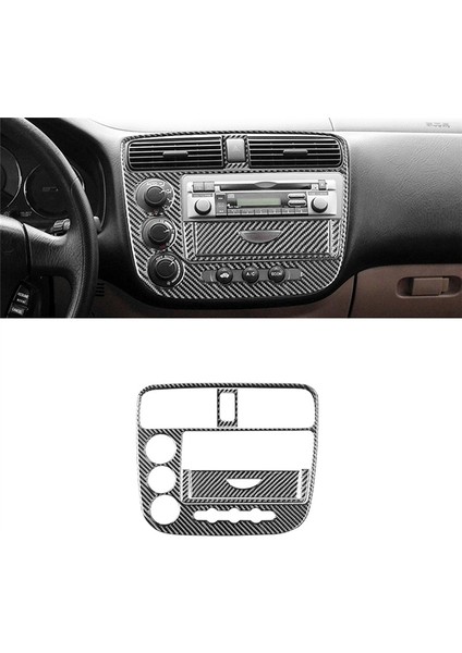 2003-2005 Merkezi Kontrol Paneli Kapağı Trim Stickerı Için (Yurt Dışından)