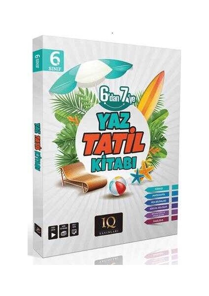 6. Sınıf Yaz Tatil Kitabı 160 Sayfa Eğlenceli Öğrenme Deneyimi Sunar