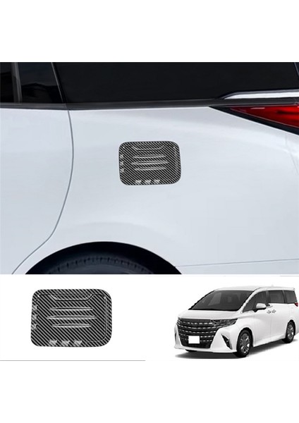 Alphard 40 Serisi 2023+ Için Karbon Yakıt Dolum Tankı Kapağı Kapağı (Yurt Dışından)