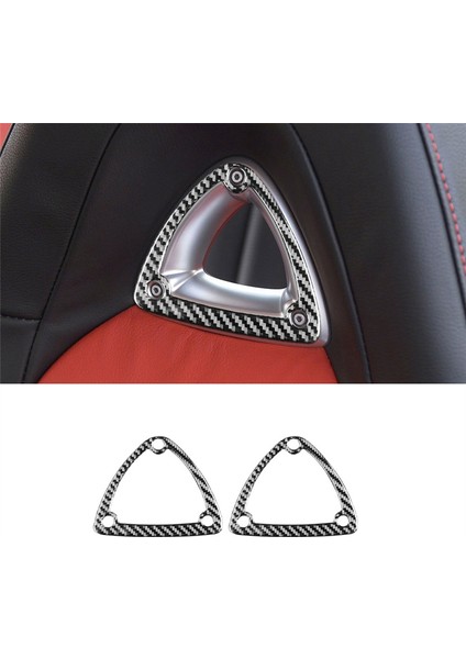 Rx8 Rx-8 Karbon Fiber Koltuk Başlığı Dekorasyon Kılıfı Döşemesi (Yurt Dışından)