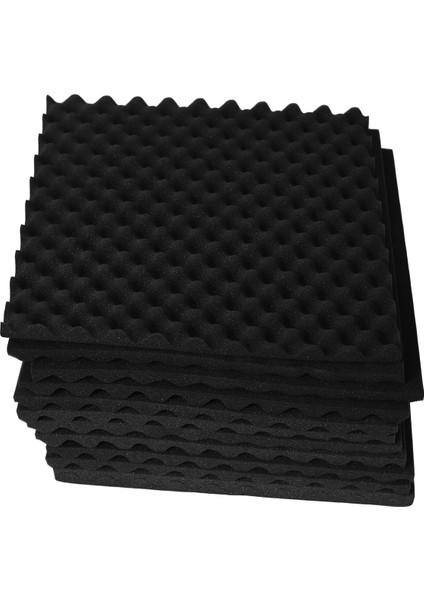 12 Paket Yumurta Kasası Ses Geçirmez Köpük Paneller 1.2 Inç x 20 Inç x 20 Inç Siyah (Yurt Dışından) fırsatları