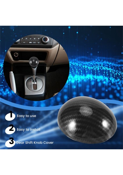 Araba Vites Topuzu Kapağı Trim Sticker Lhd Için (Yurt Dışından)