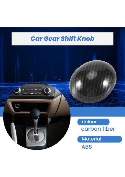 Araba Vites Topuzu Kapağı Trim Sticker Lhd Için (Yurt Dışından)