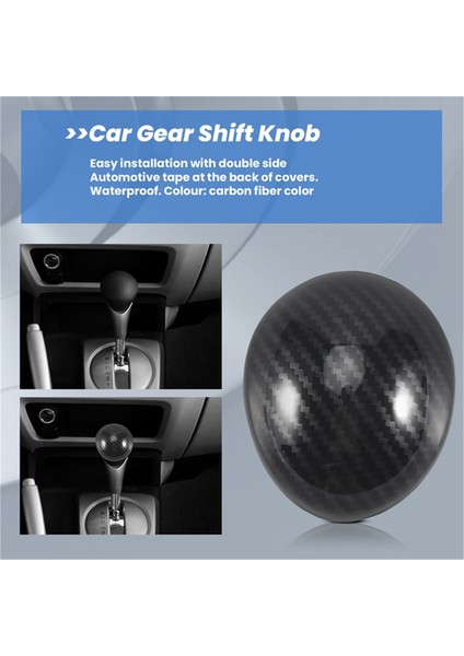 Araba Vites Topuzu Kapağı Trim Sticker Lhd Için (Yurt Dışından)