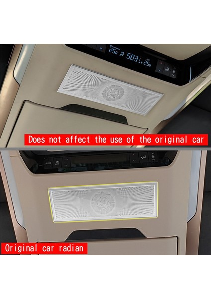 Paslanmaz Çelik Orta Sıra Tavan Hoparlör Kapağı Gümüş (Yurt Dışından) fiyatları