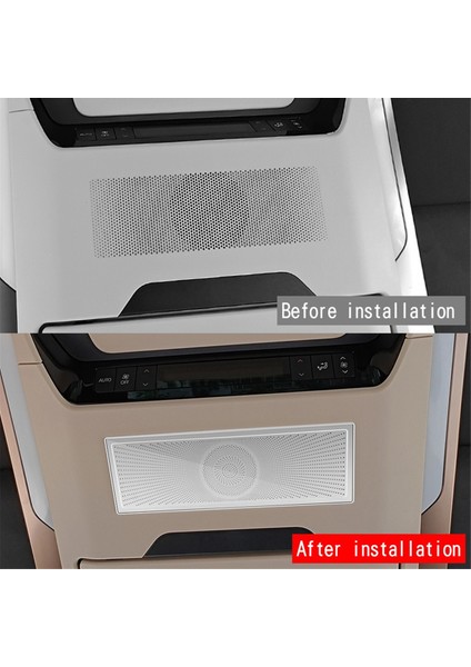 Paslanmaz Çelik Orta Sıra Tavan Hoparlör Kapağı Gümüş (Yurt Dışından) fırsatları