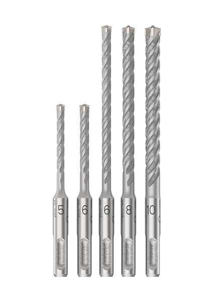 Professional Accessories Sds Plus-5 X: Set 5 Uds: 5, 6, 6, 8, 10 (5) fiyatları