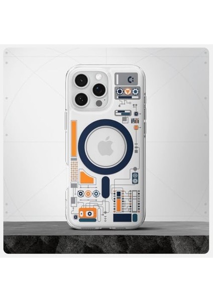 iPhone 16 Pro Kılıf Ultra Hybrid Magfit Magsafe Özellikli Analogue ACS08727 modelleri