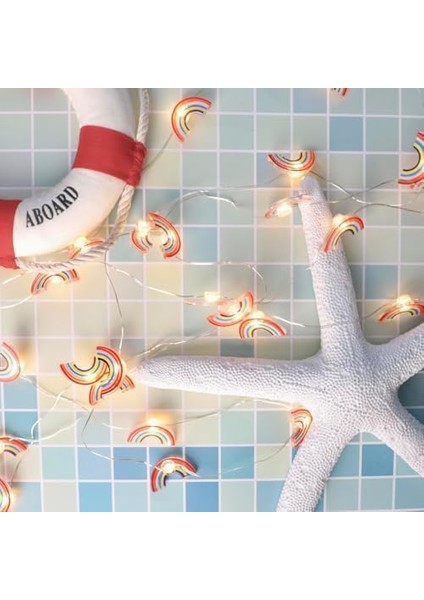 LED Işık Zinciri Gökkuşağı 20 LED Pilli Peri LED Işık 3 mt Düğün, Parti, Perde, Ev Için Dekoratif Gün Işığı Veranda Bahçe Ev Partisi Düğün Sınıf Kız Odası Dekorasyonları modelleri