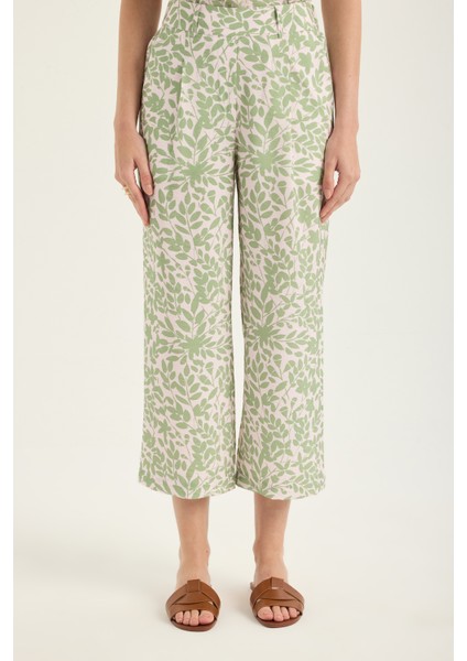 Desenli Culotte Pantolon fiyatları