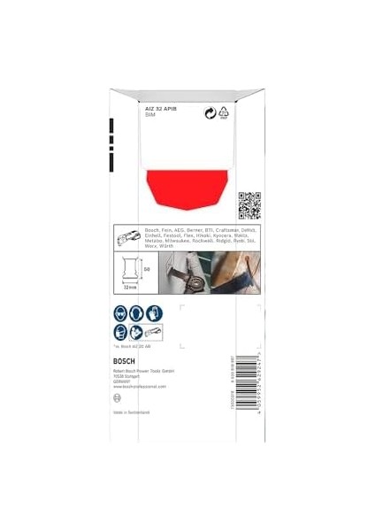 5x Pro Aız 32 Apıb Daldırmalı Kesim Testere Bıçağı (Çivili Ahşap, Metal Sandviç, Genişlik 32 Mm, Professional Aksesuar Çok Fonksiyonlu Makine) fiyatları