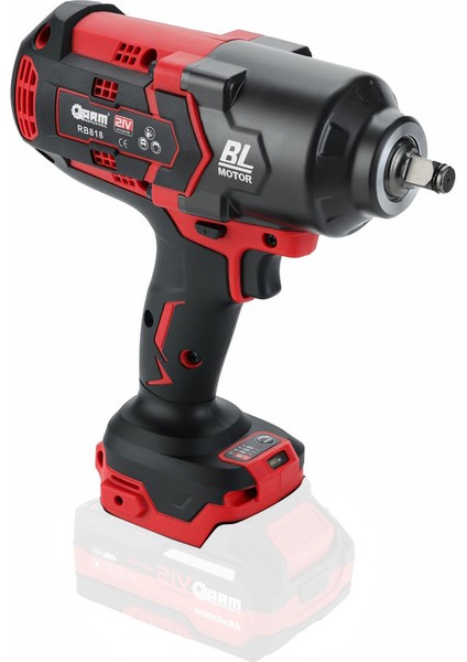 -Arm- 1/2 Şarjlı Cırcır JB120 1/2 Somun Sökme Sıkma 1800 Nm RB-818