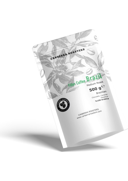 Brazil Medium Roast – Öğütülmüş Filtre Kahve 500 gr