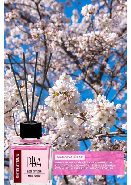 Çubuklu Oda Kokusu - Magnolia Cherry 100 ml
