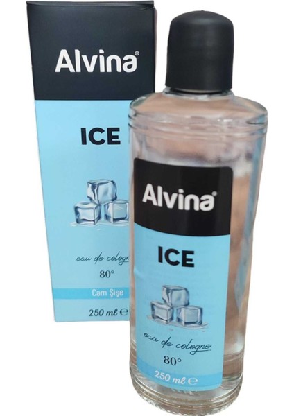 Cam Şişe Ice Kolonyası 80 Derece 250 ml