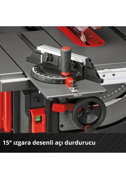 Professional Tezgah Testere TP-CC 10 T (2000 W, 85 mm kesme yüksekliği, Ø 254 mm testere bıçağı, kayar tabla, masa genişletme, açılı cetvel) - 4340435