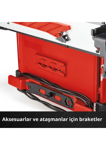 Professional Tezgah Testere TP-CC 10 T (2000 W, 85 mm kesme yüksekliği, Ø 254 mm testere bıçağı, kayar tabla, masa genişletme, açılı cetvel) - 4340435