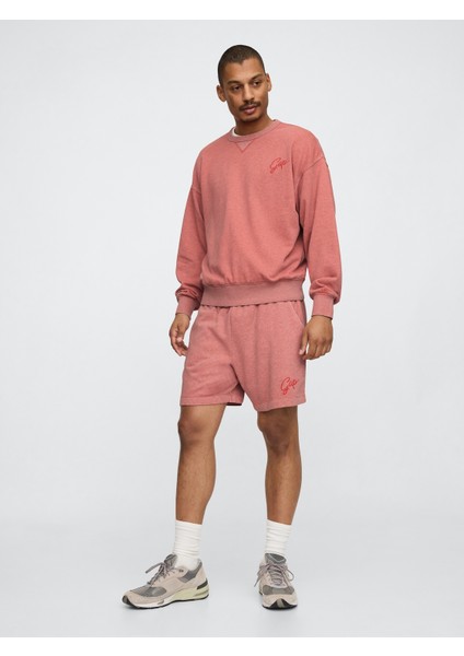 Erkek Turuncu Gap Logo Vintage Şort modelleri