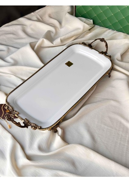Antique White Kulplu Dikdörtgen Tabak fiyatları