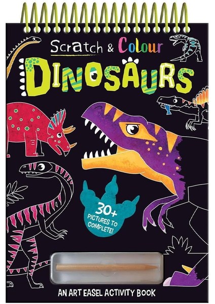 Scratch And Colour - Dinosaurs