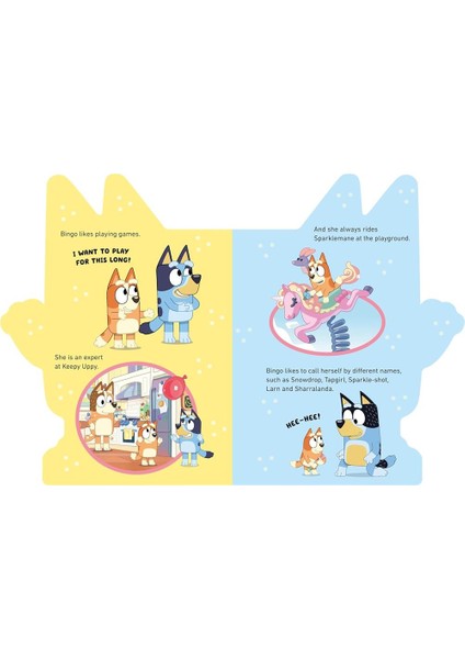 Bluey - All About Bingo - Board Book modelleri