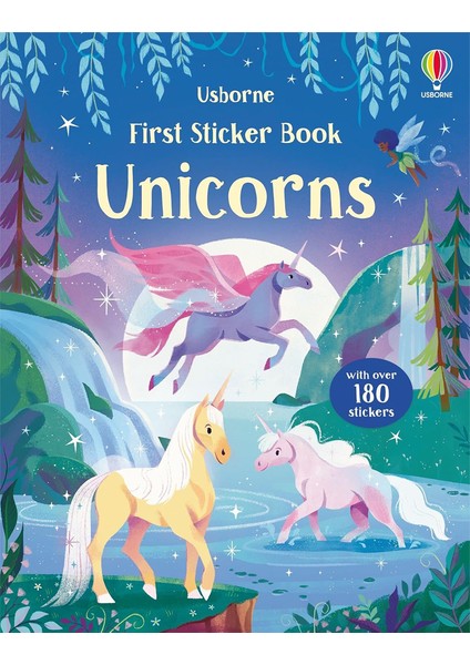 First Sticker Book Unicorns Usborne Publishing
