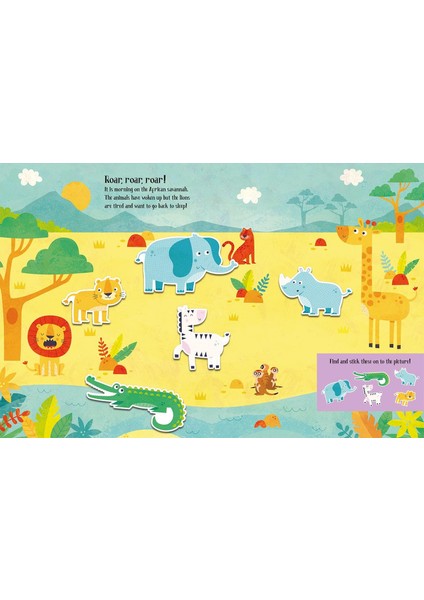 Felt Stickers - Diggers Play Scene Book