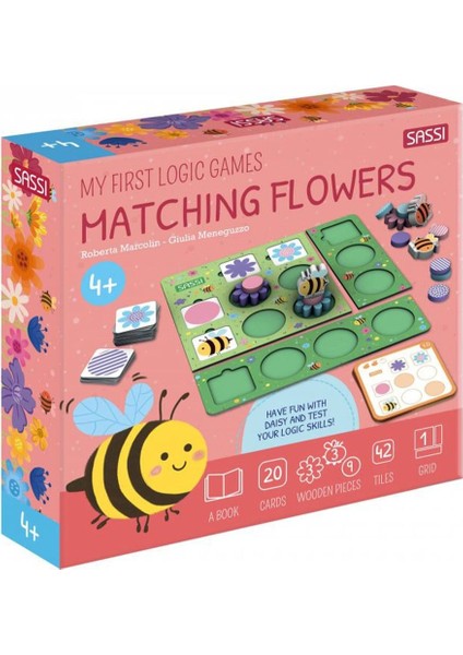 İlk Mantık Oyunlarım - Eşleşen Çiçekler
