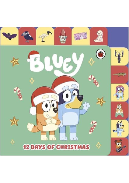 Bluey - 12 Days Of Christmas Tabbed Board Book
