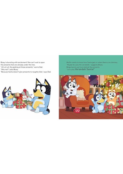 Bluey - Christmas Eve With Verandah Santa fırsatları