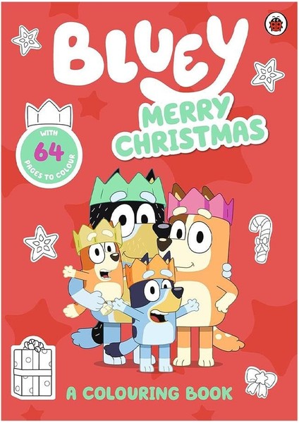 Bluey - Merry Christmas Colouring Book