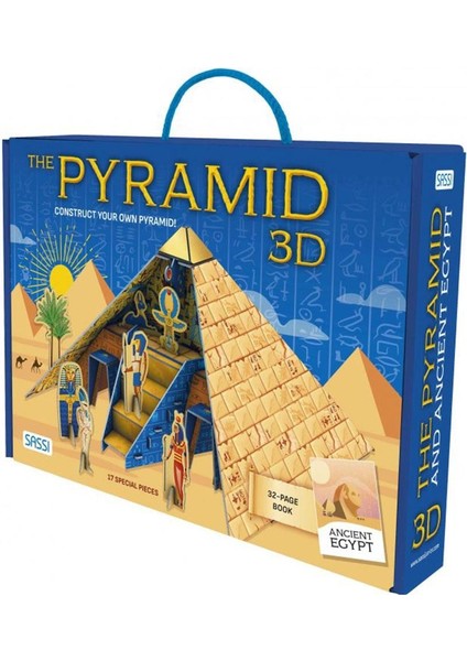 Antik Mısır - 3D Piramit Modeli ve Kitap