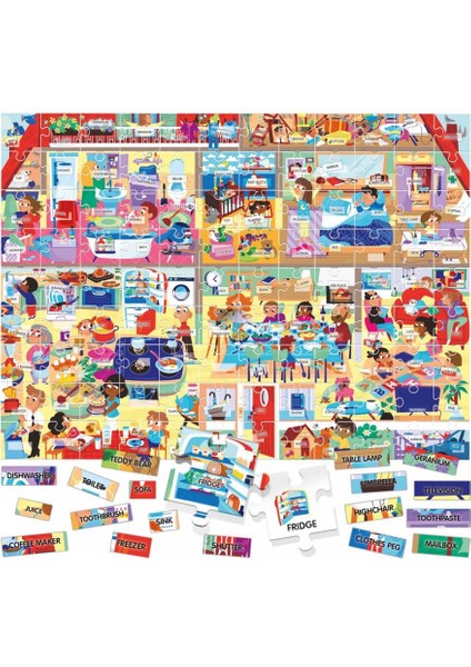 Easy Englısh 100 Words My House (4-8 Yaş) fiyatları