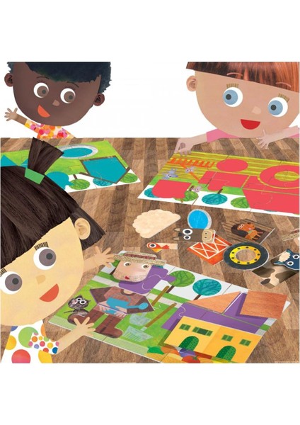 Tactıle Lotto For Kıds Montessorı (3-6 Yaş) fiyatları
